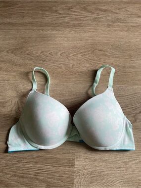 Victoria’s Secret PINK bra floral blue 36B